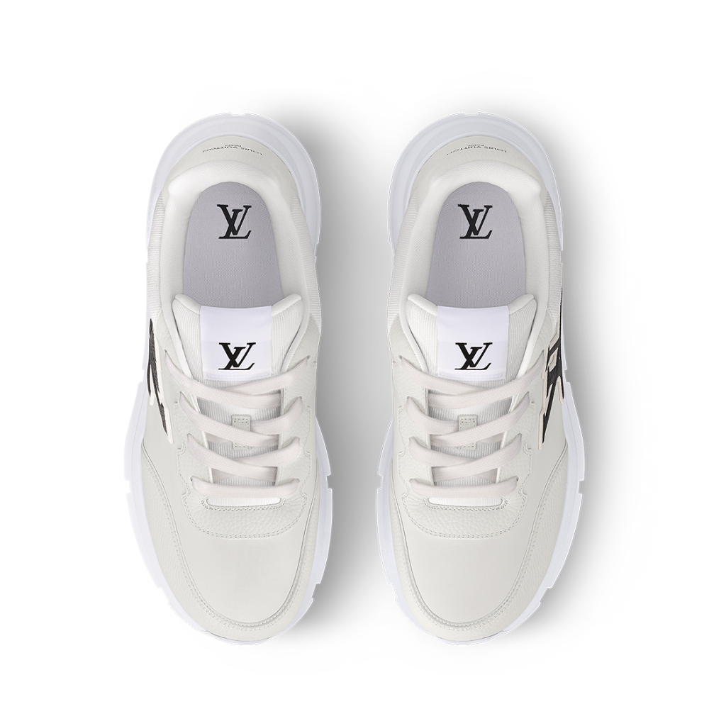 Louis Vuitton White Premium Quality Sneakers-3
