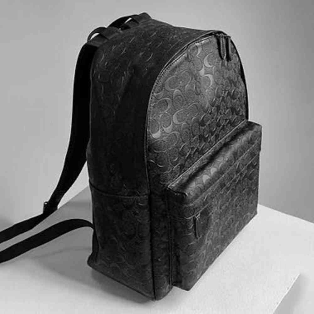 Coach Charter Backpack in Signature Leather-thumb-3
