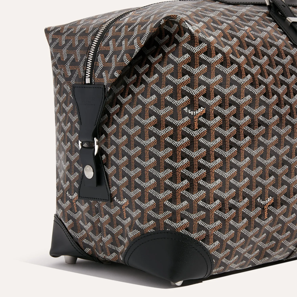 Goyard Bowling 55 Black Duffle Bag-2
