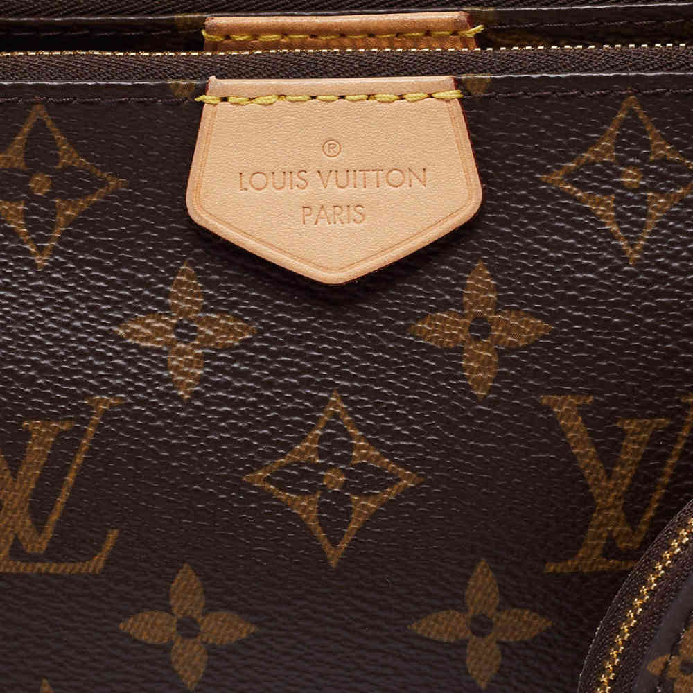 Louis Vuitton Multi Pochette Brown & Green Crossbody Bag-thumb-6