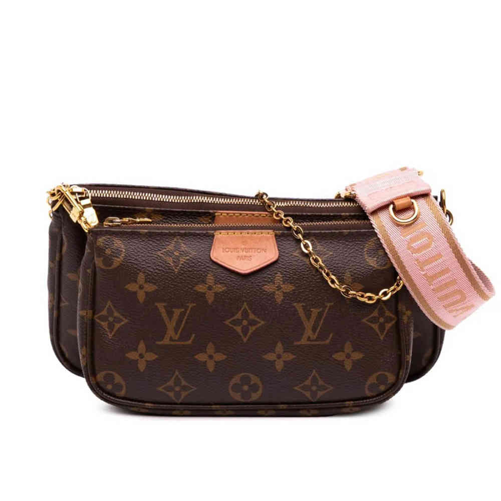 Louis Vuitton Multi Pochette Brown Crossbody Bag-1