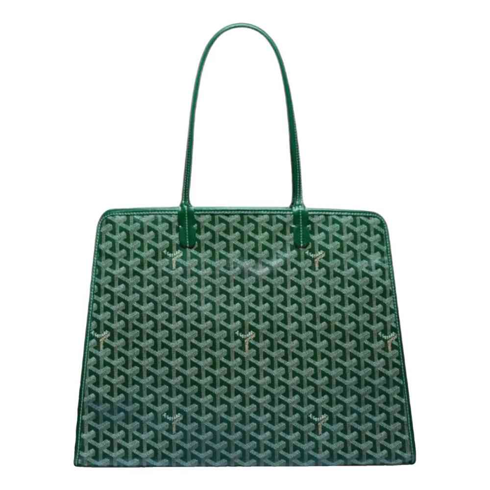 Green Goyard Hardy PM Black & Brown Tote Bag