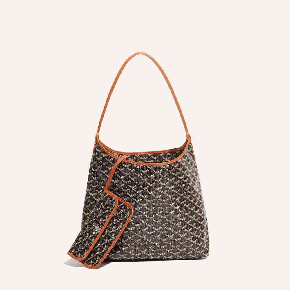 Goyard Boheme Brown Tote Bag-thumb-0