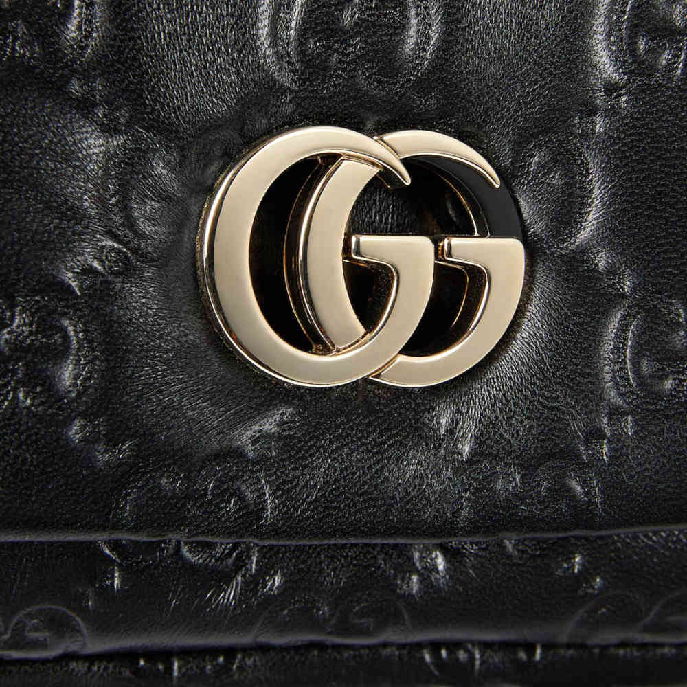 Gucci GG Milano Top Handle Black Sling Bag-6