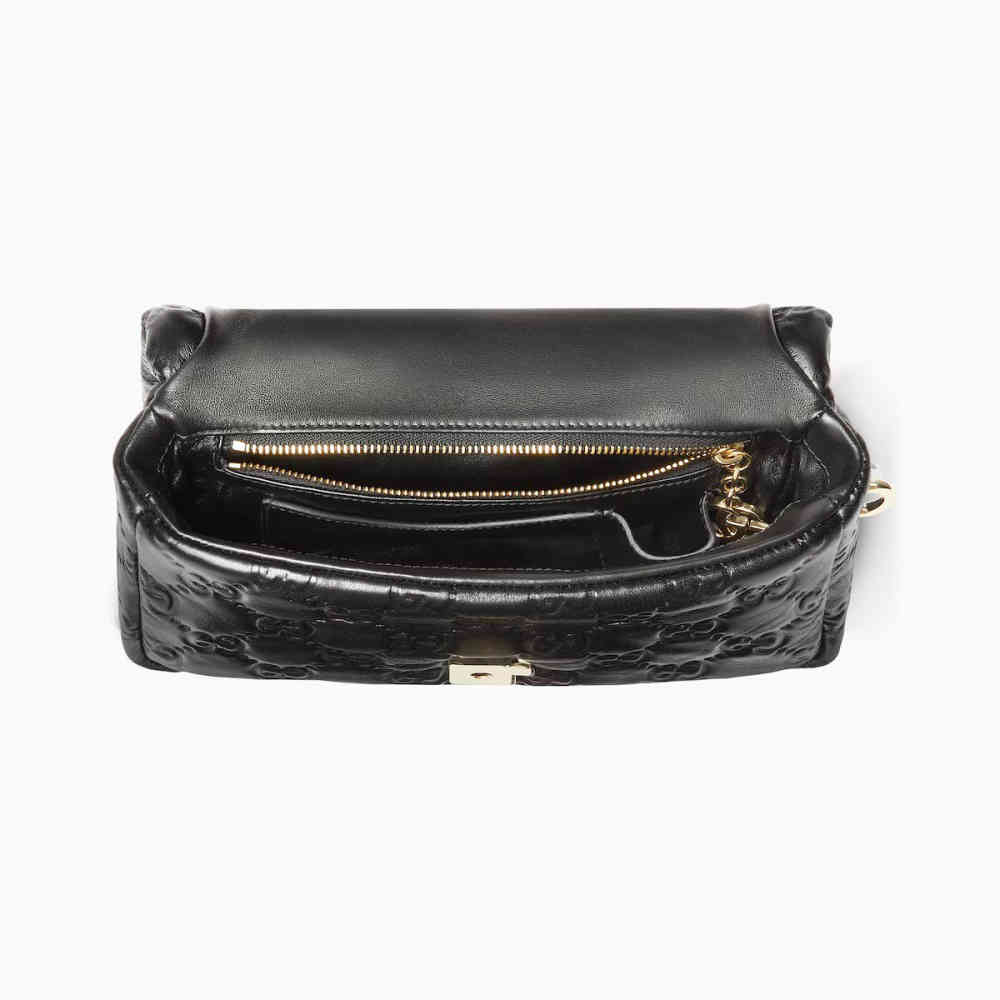 Gucci GG Milano Top Handle Black Sling Bag-4