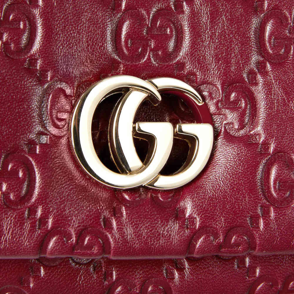 Gucci GG Milano Top Handle Red Sling Bag-5