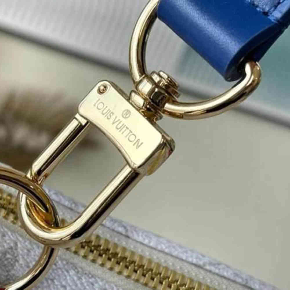 Louis Vuitton x NBA White Basketball Keepall 55 Antartica Bag-1