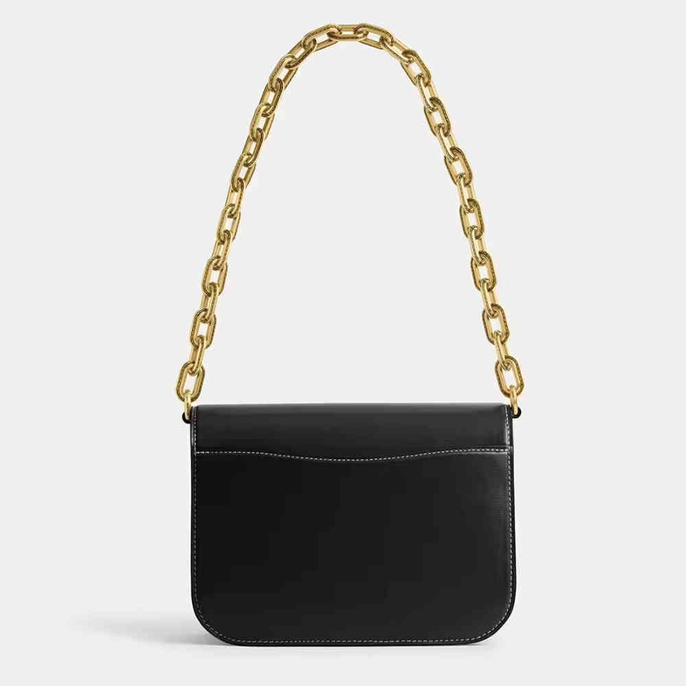 Coach Idol Signature Black Shoulder bag-thumb-2