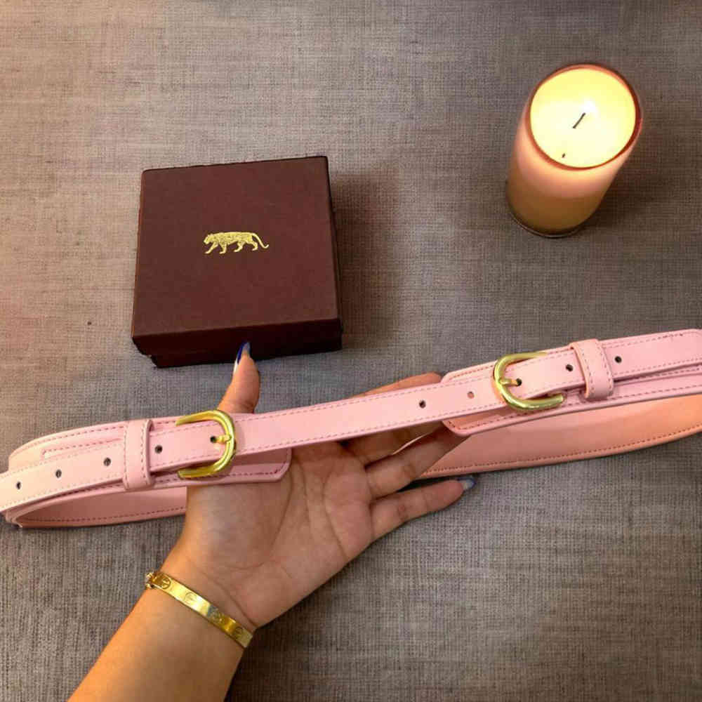 Sabyasachi Royal Bengal Tiger Logo Pink Belt-4