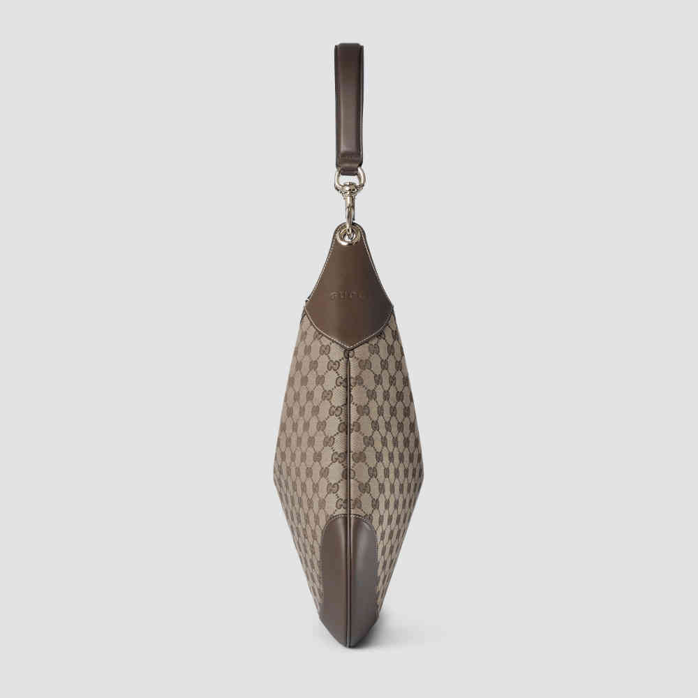 Gucci B Hobo Beige Shoulder Bag-2