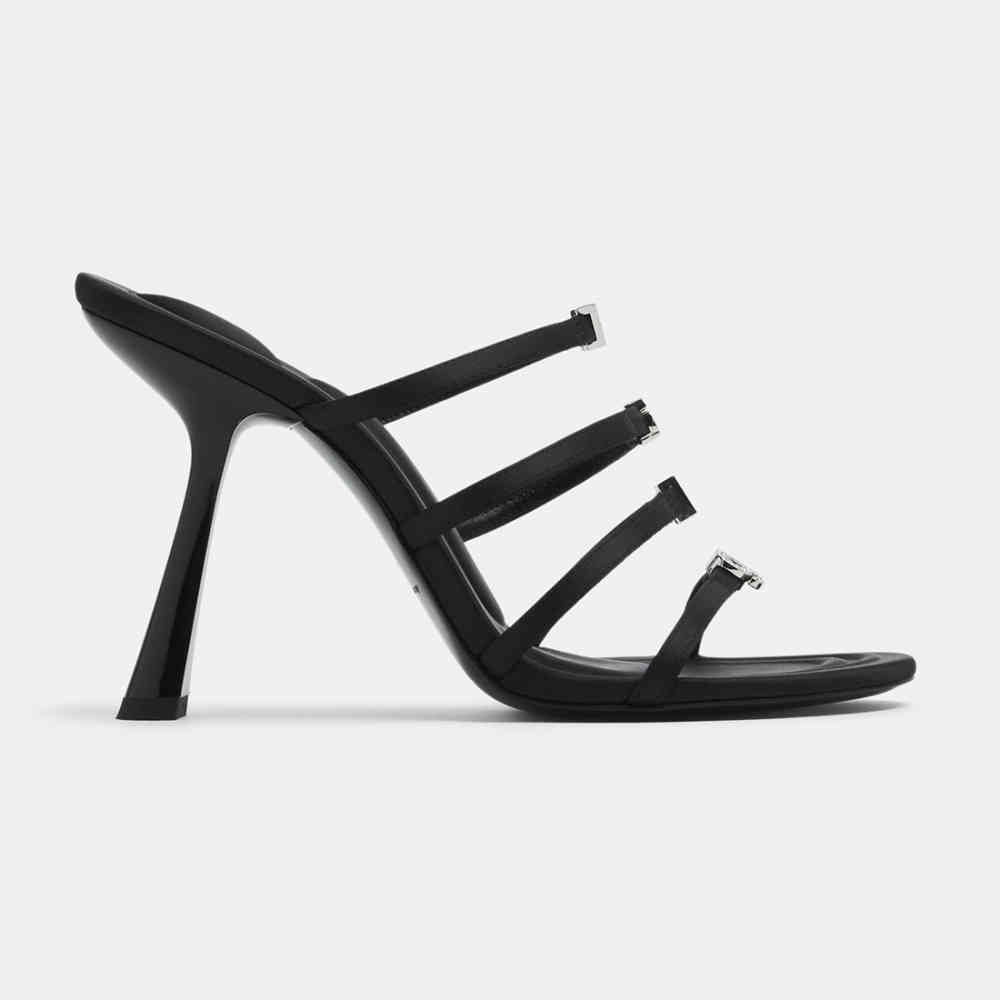 Alexander Wang Nala 105mm Logo-plaque Sandals-thumb-1
