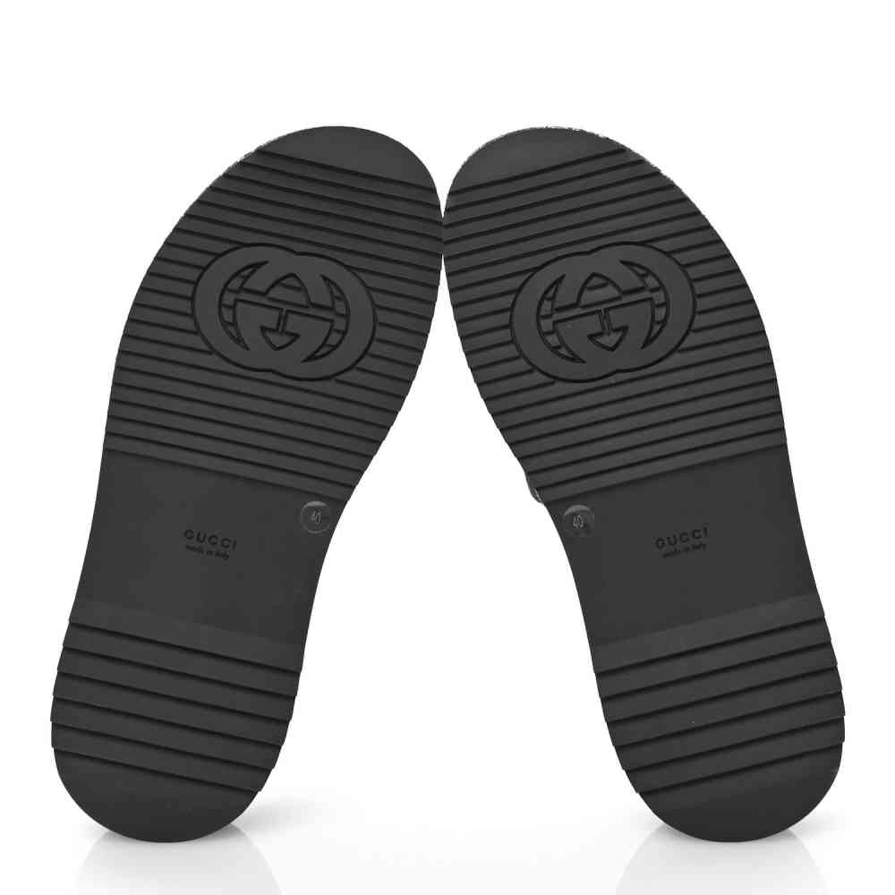 Gucci Black Premium Quality Women's Flat Sandals-thumb-4
