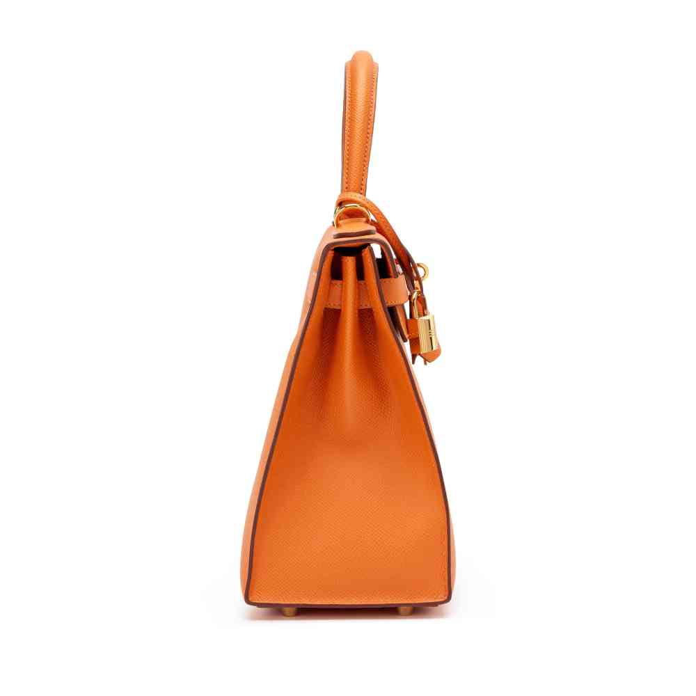 Hermes Orange Premium Quality Bag-4