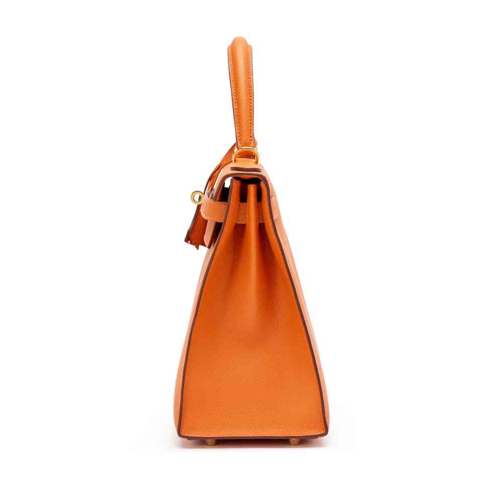 Hermes Orange Premium Quality Bag-3
