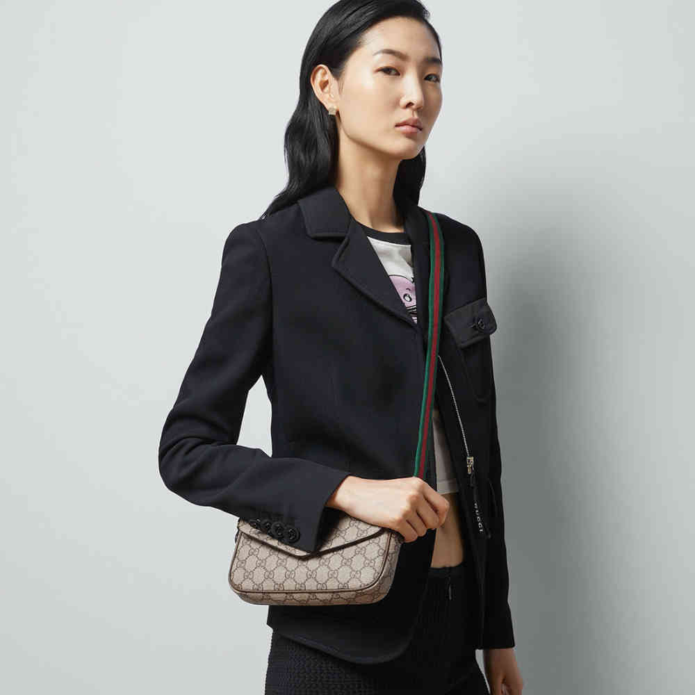 Gucci Ophidia Pochette Sling Bag-9