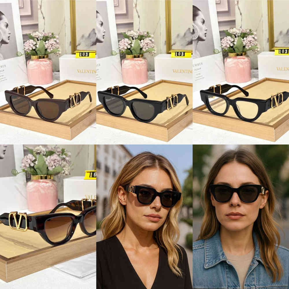 Valentino Brown Luxury Sunglasses-3