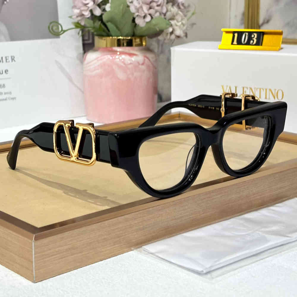 Valentino Black & White Luxury Sunglasses-thumb-2