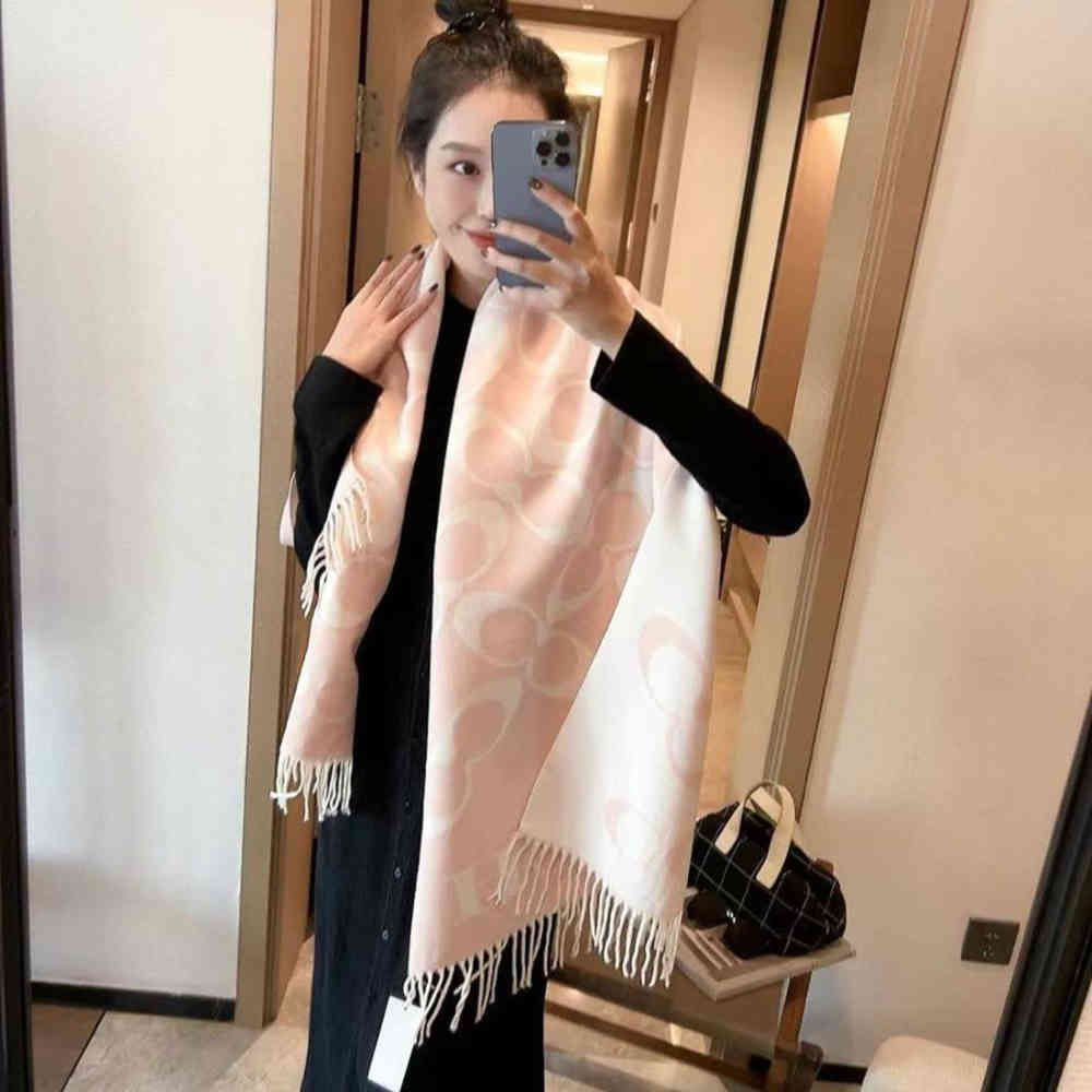 Coach Signature Cream C Border Stole-1