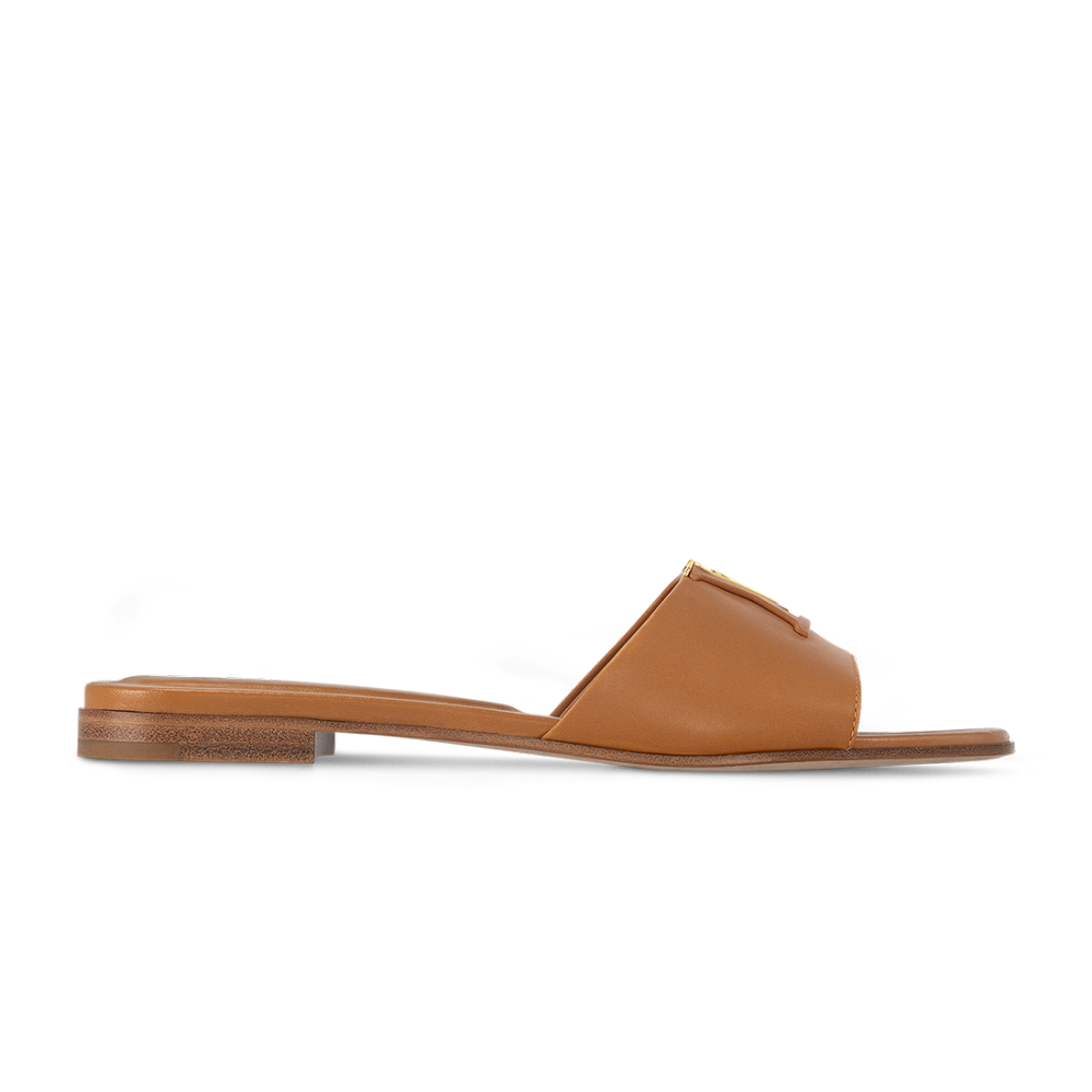Louis Vuitton LV Mare Brown Flat Sandals-thumb-1
