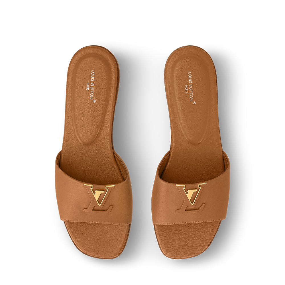 Louis Vuitton LV Mare Brown Flat Sandals-thumb-2