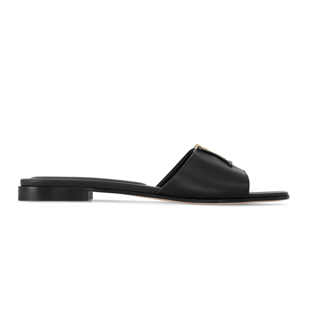 Louis Vuitton LV Mare Black Flat Sandals-1