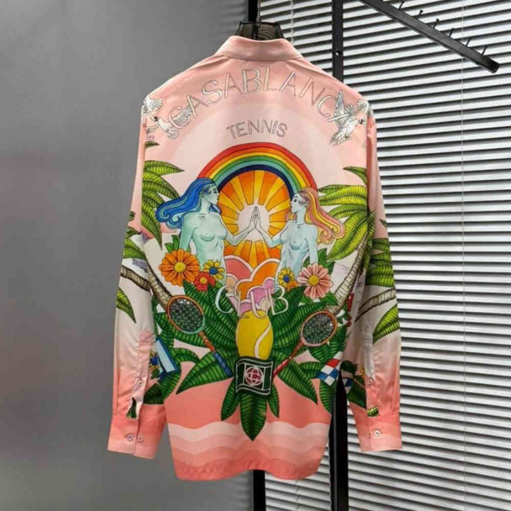 Casablanca Pink Premium Quality Shirt-4