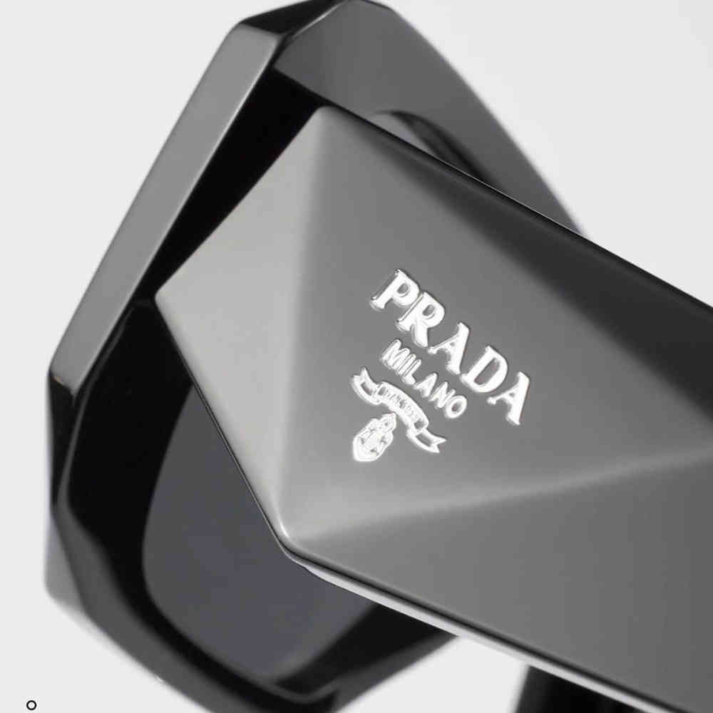 Prada 18W Black Luxury Women's Sunglasses-thumb-2