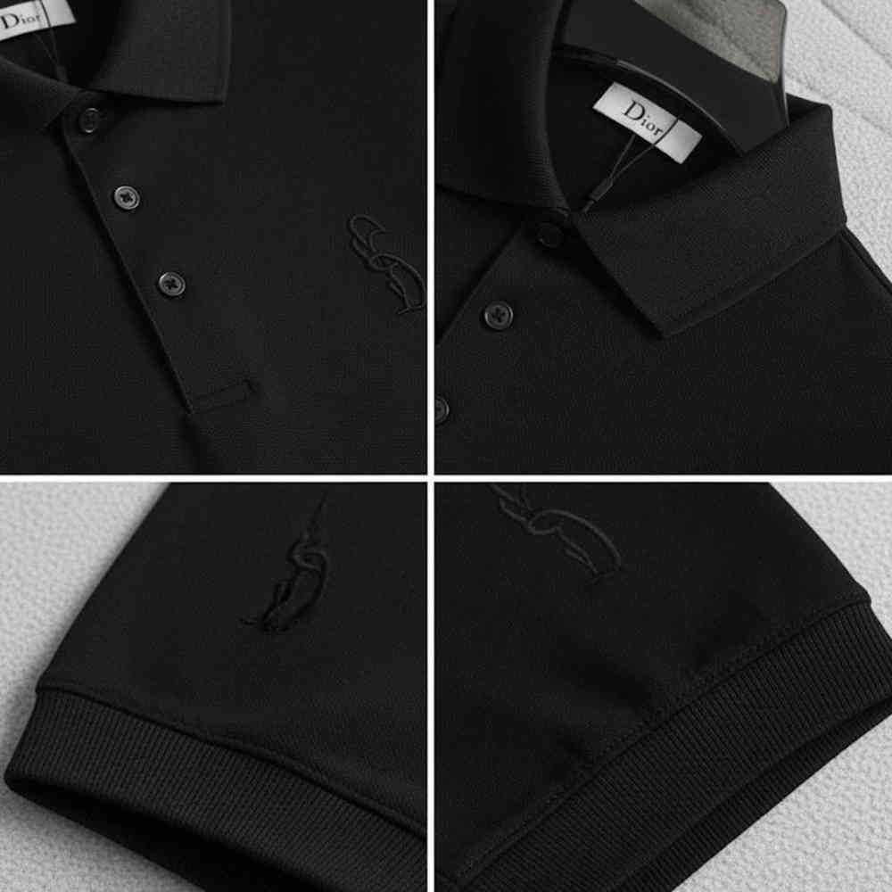 Dior Black Premium Quality T-shirt-2