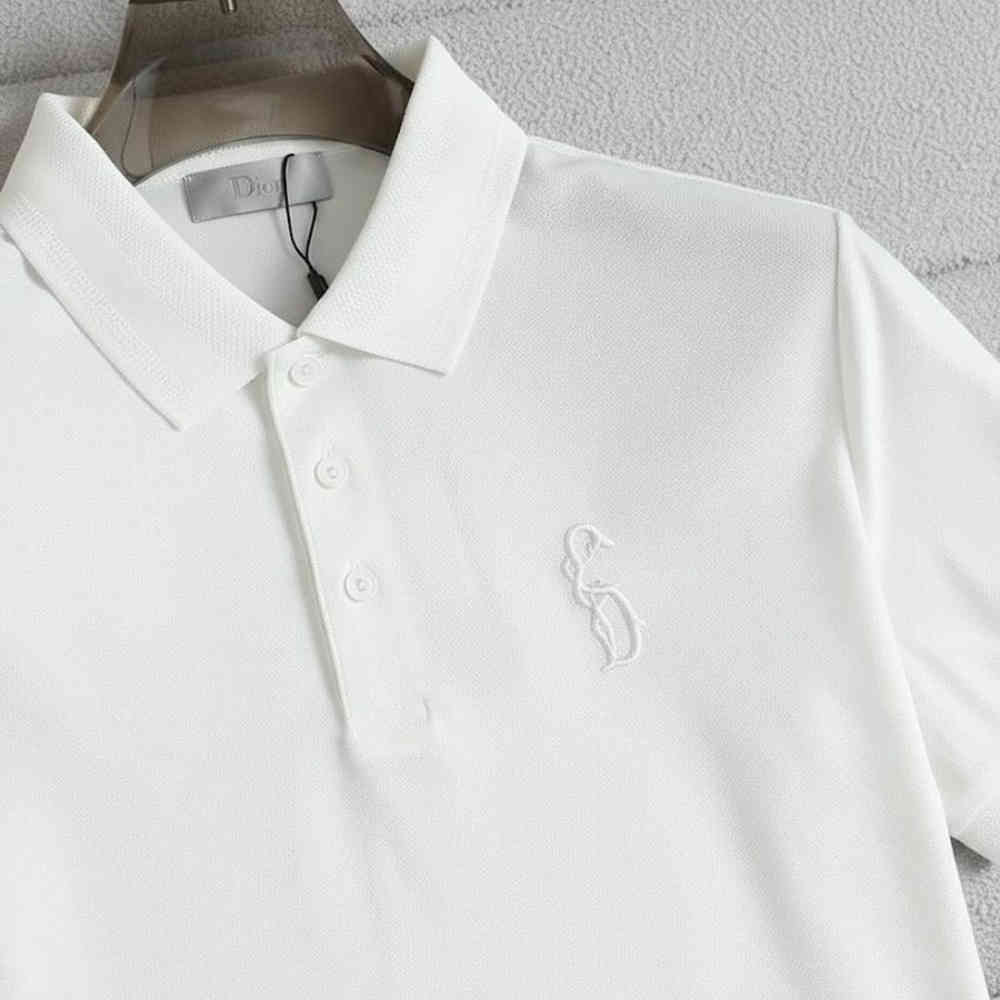 Dior White Premium Quality T-shirt-1