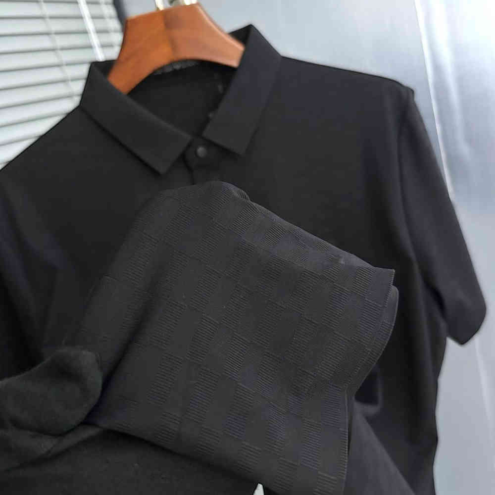 Emporio Armani Black Premium Quality Polo T-shirt-4