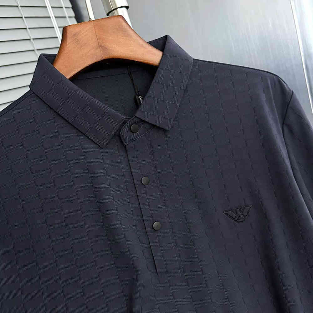 Emporio Armani Blue Premium Quality Polo T-shirt-4