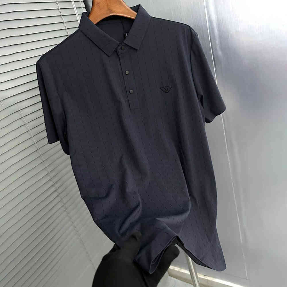 Emporio Armani Blue Premium Quality Polo T-shirt-1