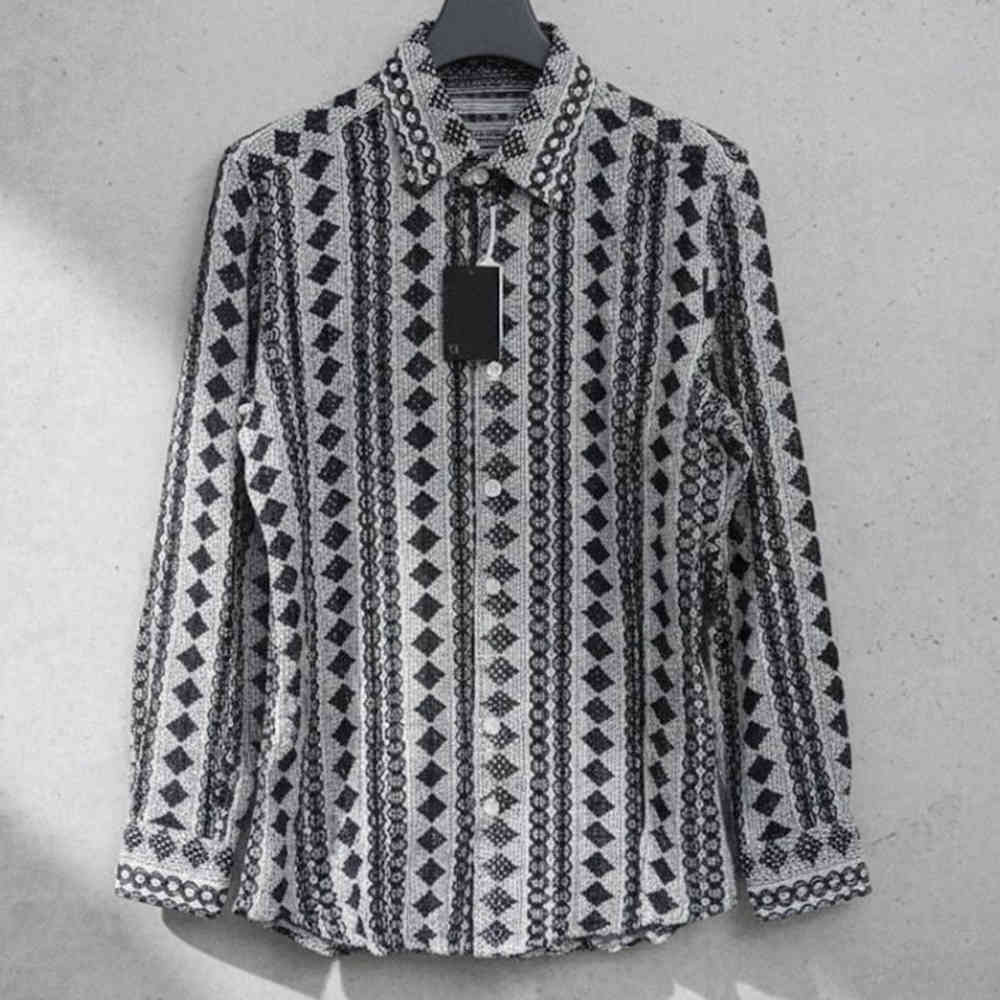 Dolce & Gabbana Geometric Print Full Sleeves Shirt-2