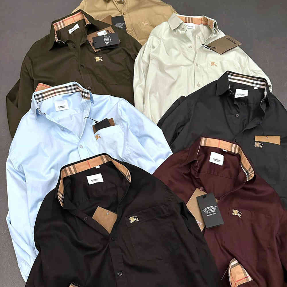 Burberry White Premium Quality Shirt-3