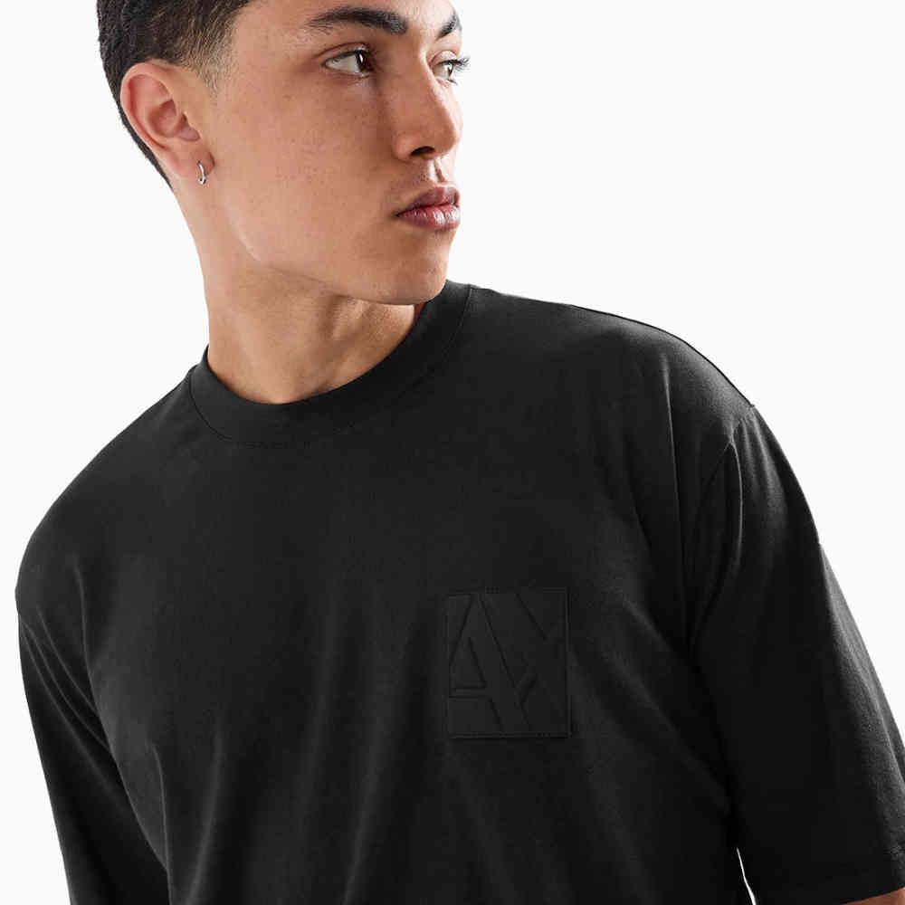 Armani Exchange Black Premium Quality T-shirt-thumb-2