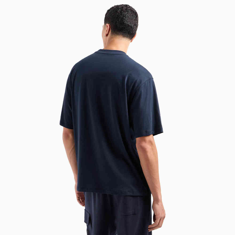 Armani Exchange Blue Premium Quality T-shirt-1