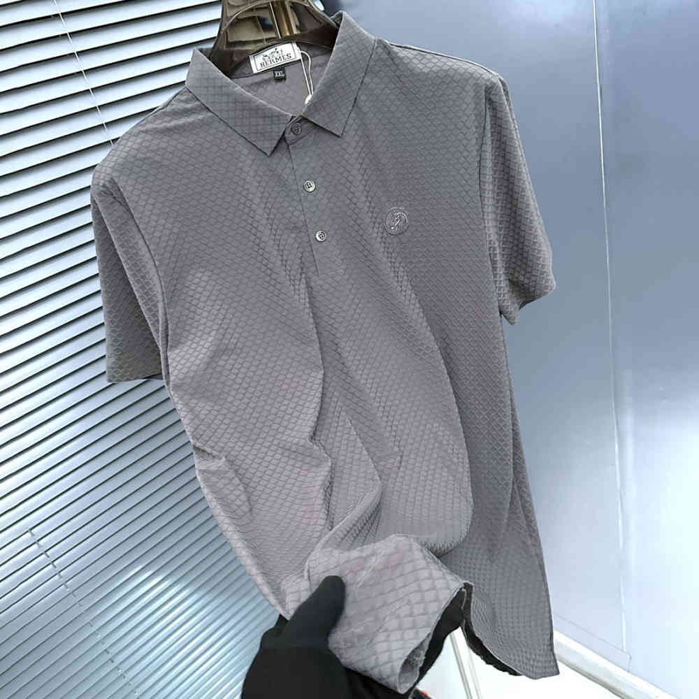 Hermes Grey Premium Quality T-shirt-thumb-1