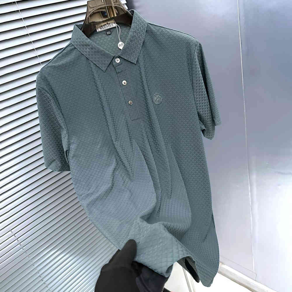 Hermes Blue Premium Quality T-shirt-1