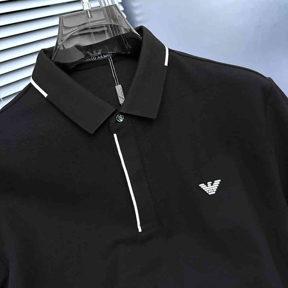 Giorgio Armani Black Premium Quality T-shirt-2