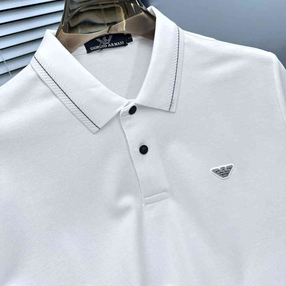 Giorgio Armani White Premium Quality T-shirt-2