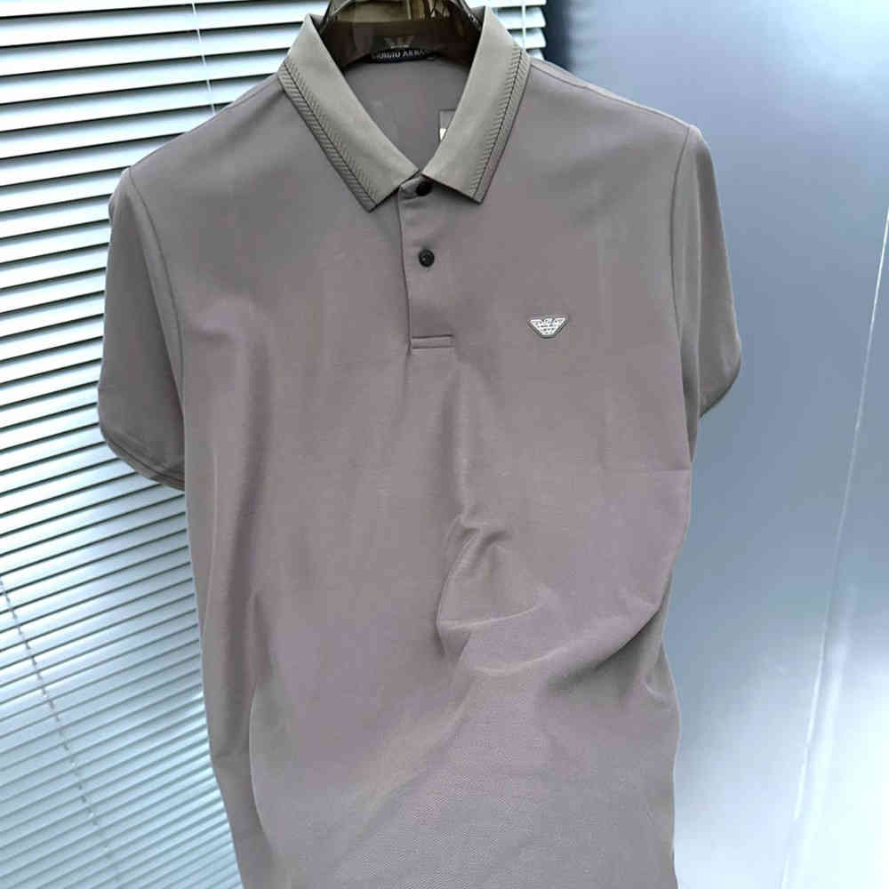 Giorgio Armani Grey Premium Quality T-shirt-1