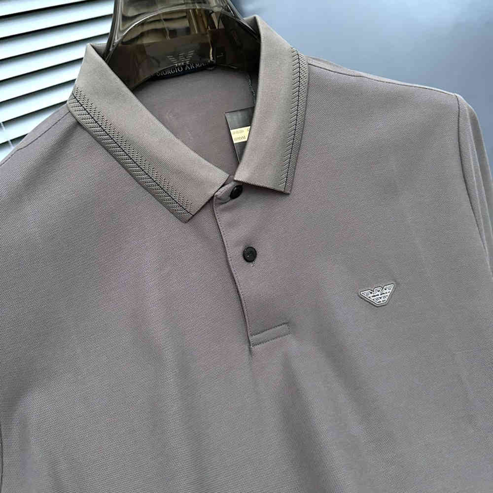 Giorgio Armani Grey Premium Quality T-shirt-2