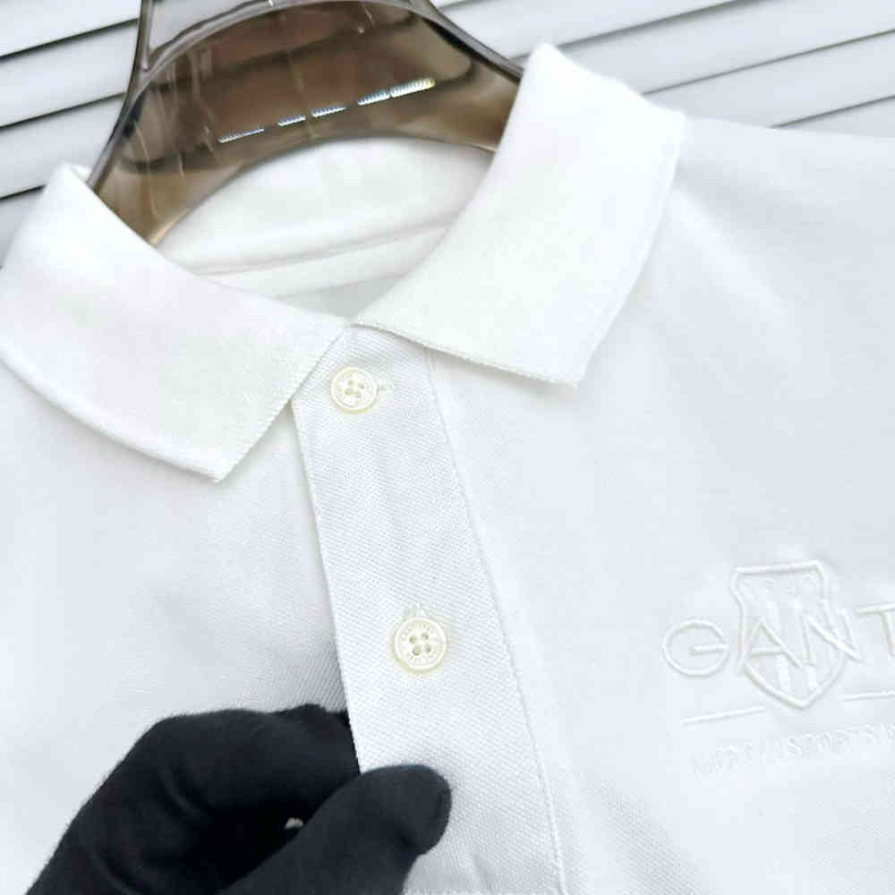 Gant White Premium Quality T-shirt-thumb-1