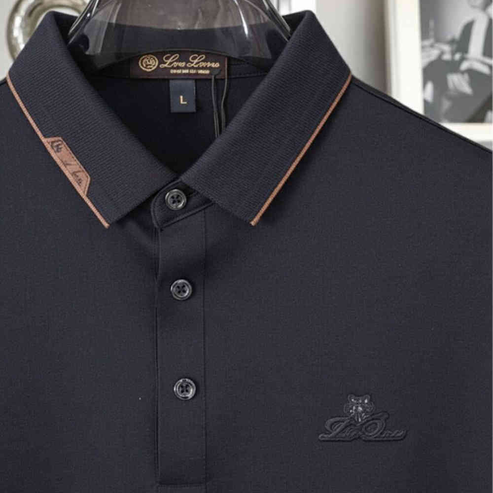 Loro Piana Black Premium Quality T-Shirt-1