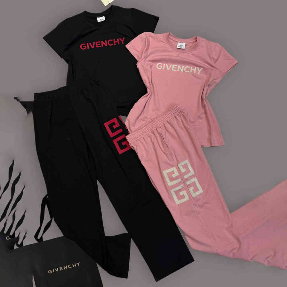 Givenchy Black Premium Co-ord Set-2