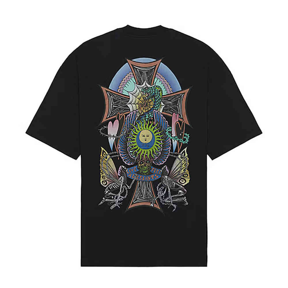All Saints Black Premium Quality T-shirt-2