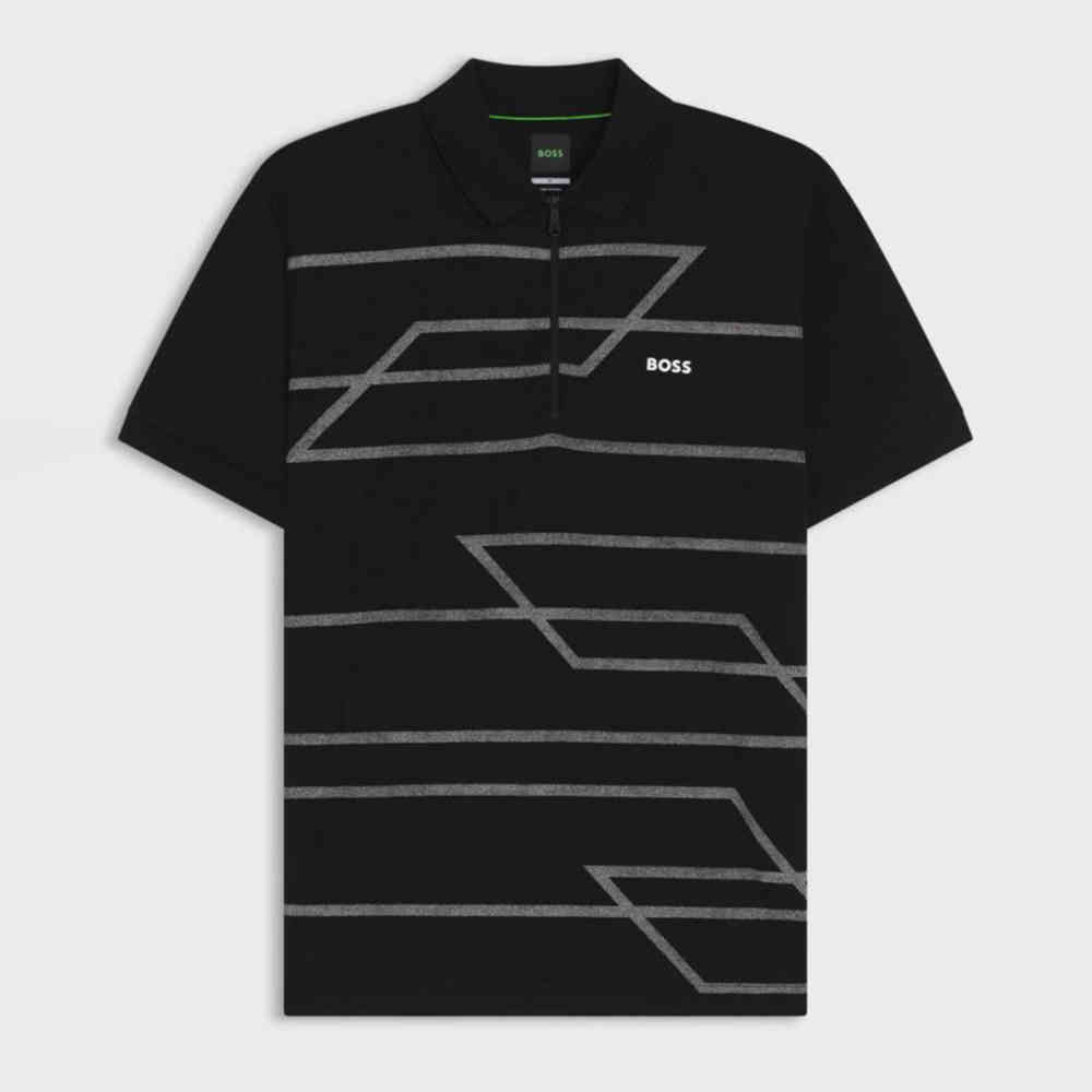 Black Hugo Boss Navy Blue Premium Quality T-shirt