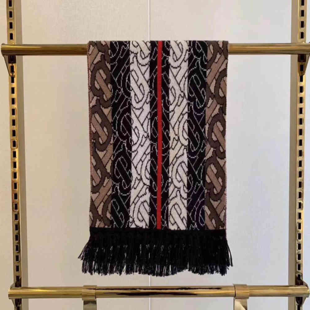 Burberry Designer Multi cashmere Stole-thumb-1