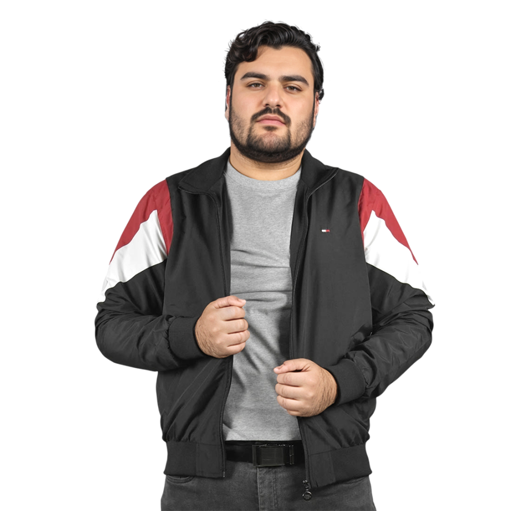 Black Tommy Hilfiger White Premium Zipper