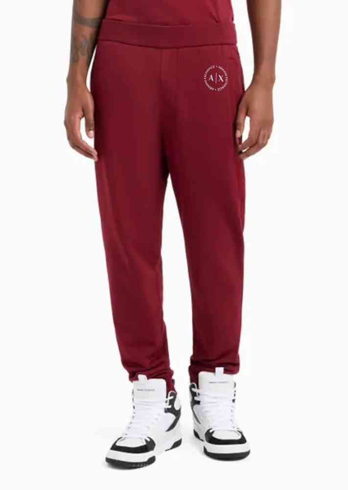 Red Armani Exchange Black Premium Quality Warm Track Pant